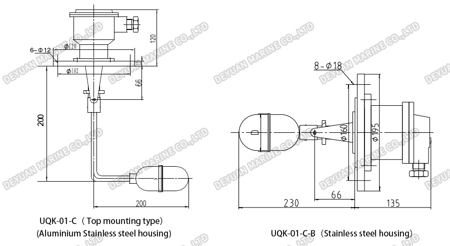 Float Level Controller-DEYUAN MARINE7