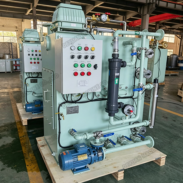 2100L/d Marine Black Water Treatment Plant
