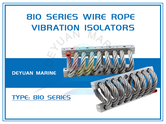 810 Series Wire Rope Vibration Isolators