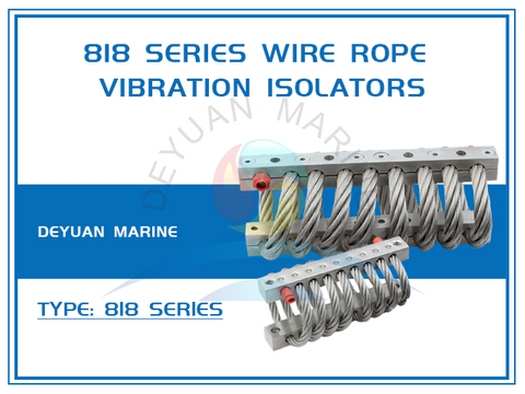 818 Series Wire Rope Vibration Isolators