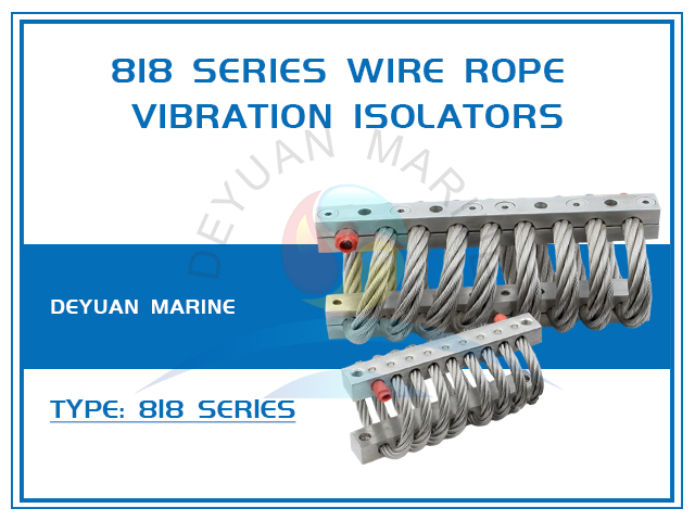 818 Series Wire Rope Vibration Isolators