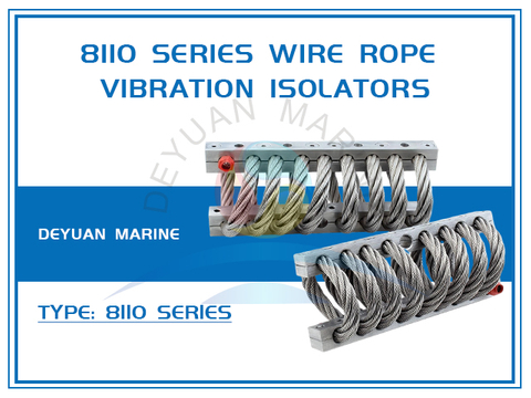 8110 Series Wire Rope Vibration Isolators
