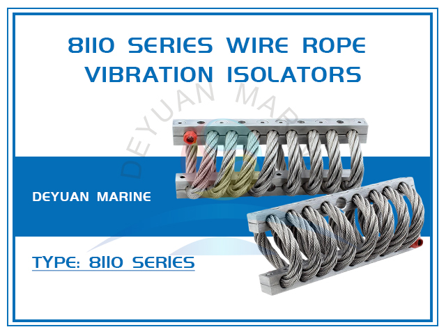 8110 Series Wire Rope Vibration Isolators