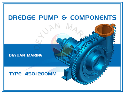 Dredge Pump & Components For Trailing Suction Hopper Dredger 