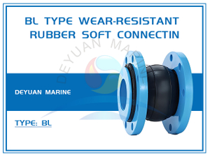 BL type wear-resistant rubber soft connectin