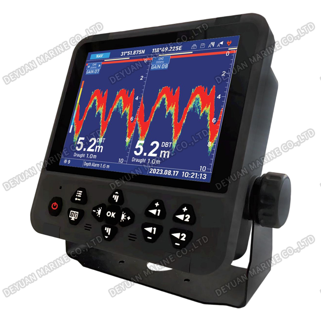 8 Inch TFT Dual-Frequency Dual-channel Echo Sounder