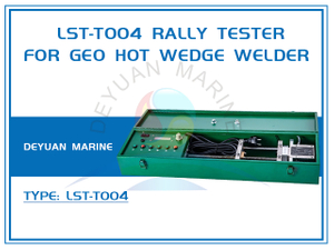 LST-T004 Rally Tester For Geo Hot Wedge Welder 