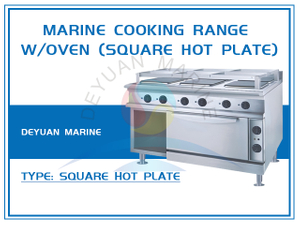 Marine Cooking Range W/Oven(square hot plate)