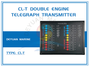 CL-T Double Engine Telegraph Transmitter for Engine Telegraph System