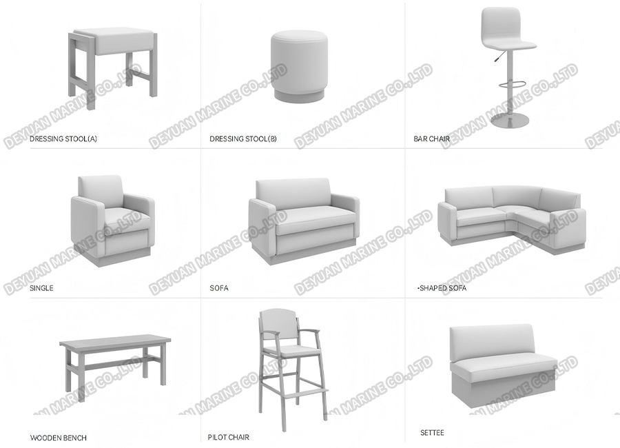 Sofa And Chairs Furniture-DEYUAN MARINE9.