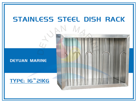 Marine Stainless Steel Dish Rack