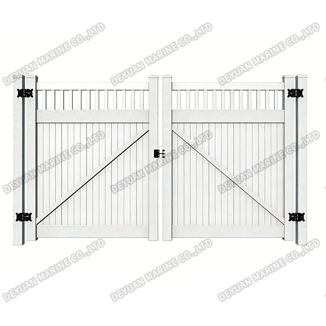 PVC Privacy Fence Style