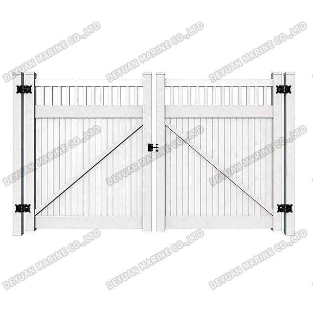 PVC Privacy Fence Style