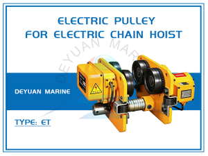 Electric Pulley For Electric Chain Hoist