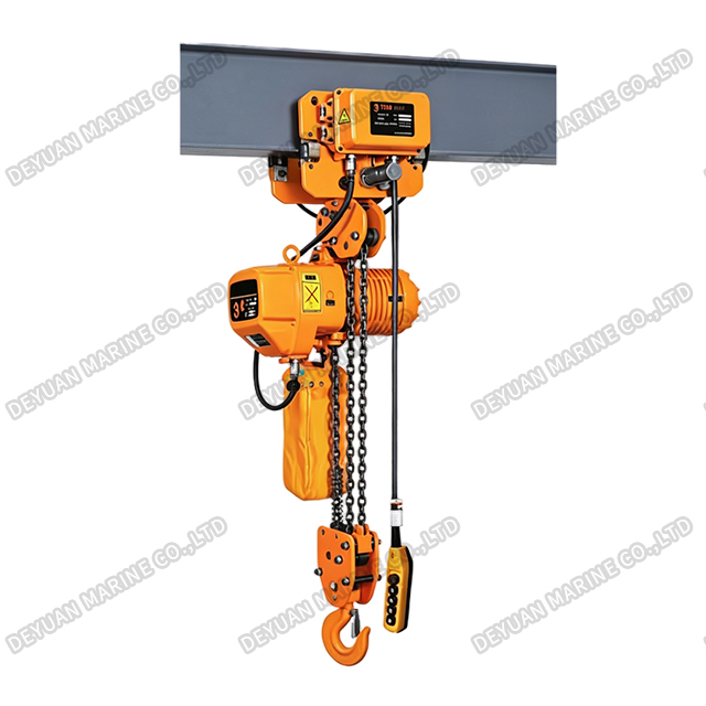 3T Electric Trolley Type Chain Hoist (Treble Chain)