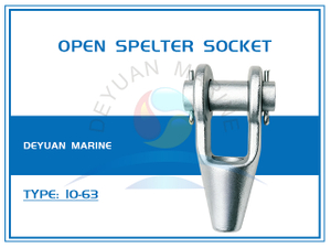 Galvanized Wire Rope Sling With Spelter Sockets For Lighting Hanging