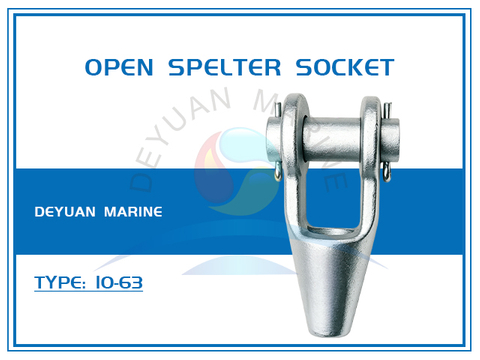 Galvanized Wire Rope Sling With Spelter Sockets For Lighting Hanging