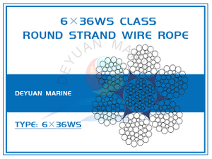 6×36WS Class Round Strand Wire Rope