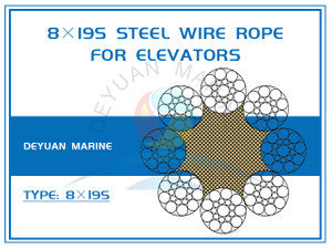 8×19S Steel Wire Rope For Elevators 