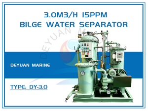 3.0m3/h 15ppm Bilge Water Separator