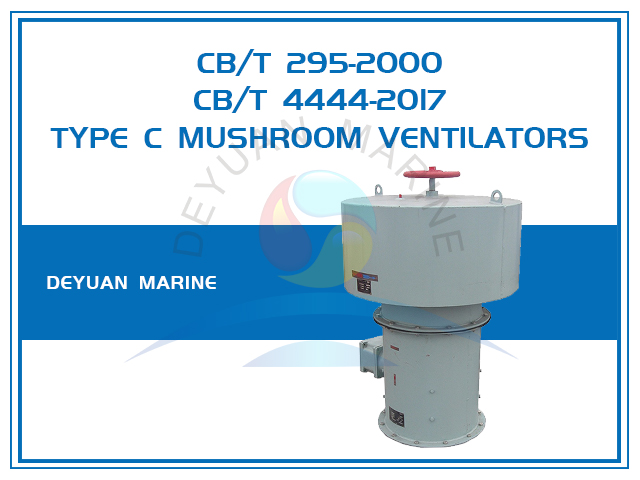 Marine Mushroom Ventilators for Axial Fan Type C CB/T 295-2000 and CB/T 4444-2017