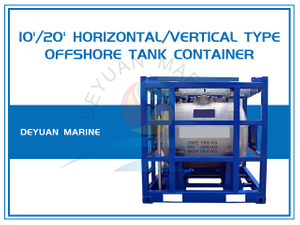 10'/20' Horizontal/Vertical Type Offshore Tank Container