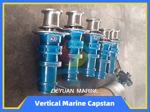 Marine Electric Driven Vertical Type Deck Capstan For Vessel