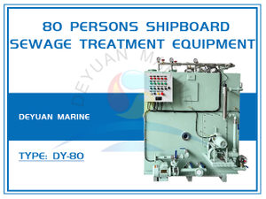 80 Persons Shipboard Sewage Treatment Equipment