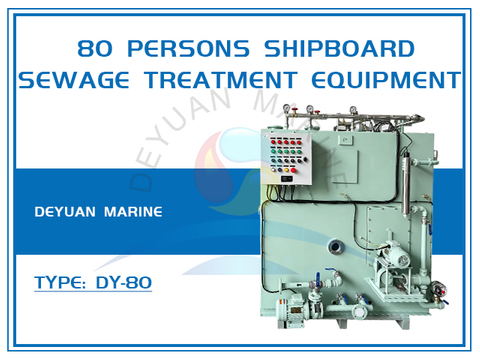 80 Persons Shipboard Sewage Treatment Equipment