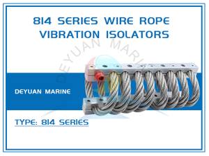 814 Series Wire Rope Vibration Isolators