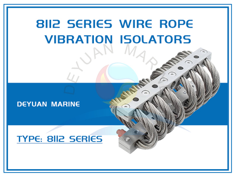 8112 Series Wire Rope Vibration Isolators