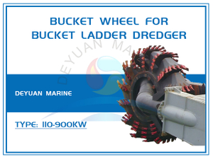 Bucket Wheel for Bucket Ladder Dredger