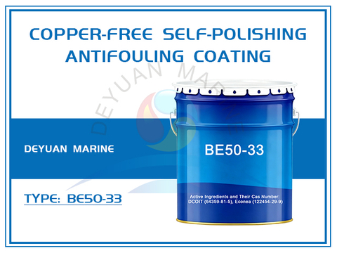 BE50-33 Marine Copper-Free Low Friction Self-Polishing Antifouling Coating