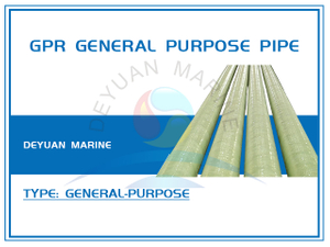 Glass Fiber Reinforced Plastics General Purpose Pipe