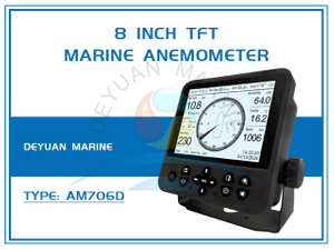 8 Inch TFT Marine Anemometer