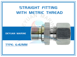Male Straight Sealing Connector
