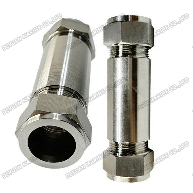 Double Ferrule Bulkhead Union