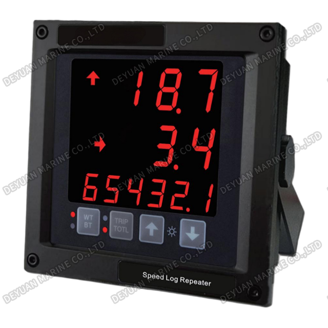 NMEA0183 Speed Log with 2D Display