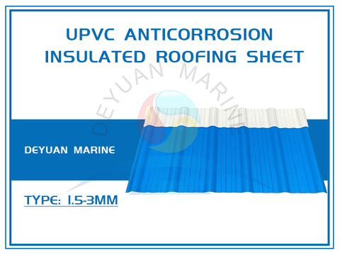 UPVC Anticorrosion Insulated Roofing Sheet