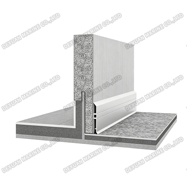 Panels For Division Bulkhead Between Wet Room And Dry Room