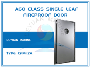 A60 Class Single Leaf Fireproof Door CFM-1ZA