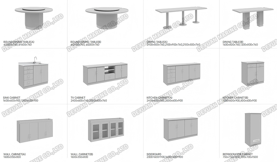 Mess Room Furniture-DEYUAN MARINE4