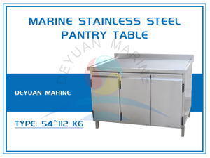 Marine Stainless Steel Pantry Table