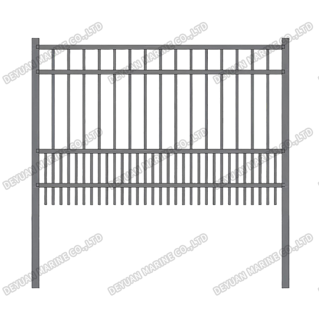 Strong And Durable Aluminum Fence 
