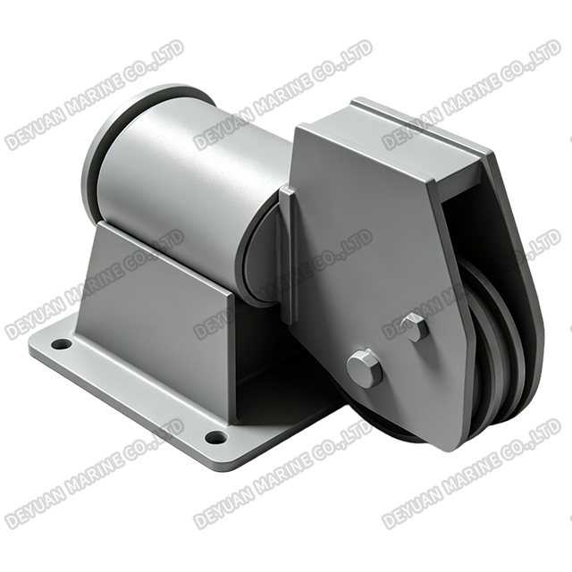 A40 Deck Mounted Single Sheave Swivel Head Anchor Fairlead