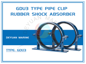 GDU3 Type Pipe Clip Rubber Shock Absorber