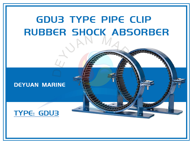 GDU3 Type Pipe Clip Rubber Shock Absorber