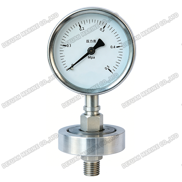 YC-M Type Diaphragm Sealed Pressure Gauge