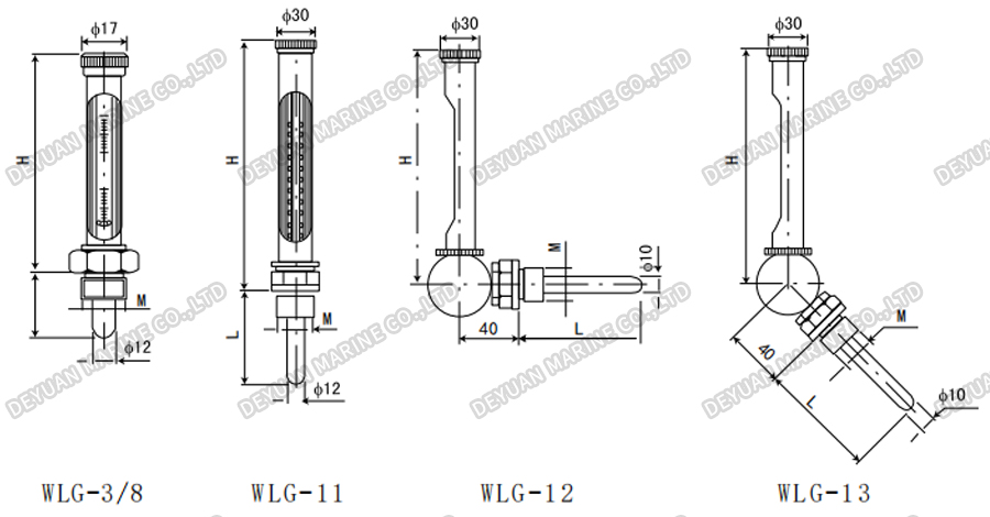 WLG Type Metallic Protector Thermometer-DEYUAN MARINE9