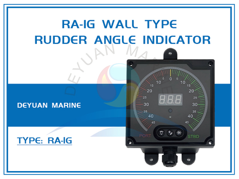 RA-1G Wall Type Rudder Angle Indicator